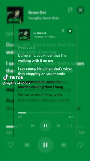 Young Boy Green Dot NBA Youngboy Sunshine Click