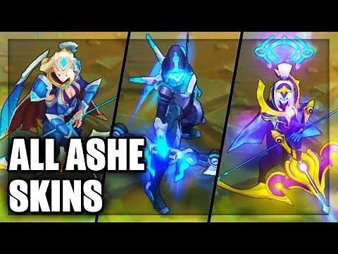 All Ashe Skins Spotlight (League of Legends)