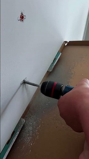 Drilling wall holes accurately following marked positions guide