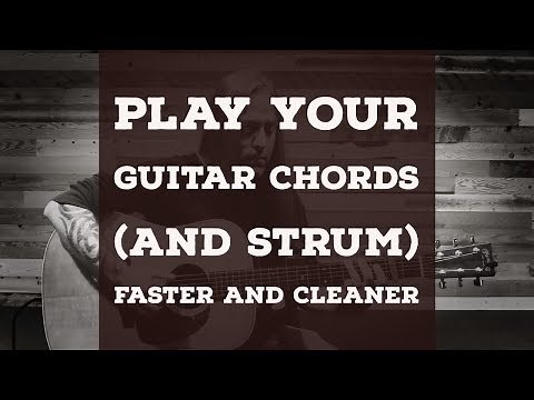3 Tips | Play Your Chords and Strum FASTER and CLEANER | Beginner Guitar | Steve Stine