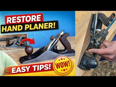 How To Resetting Hand planer | Hand planer Blade setting & adjustment kaise karein | #DiyWoodworking