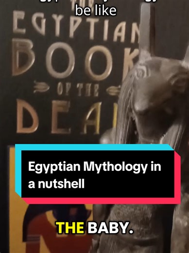 Egyptian Mythology is wild, no cap
