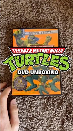 Teenage Mutant Ninja Turtles DVD Unboxing 🐢
