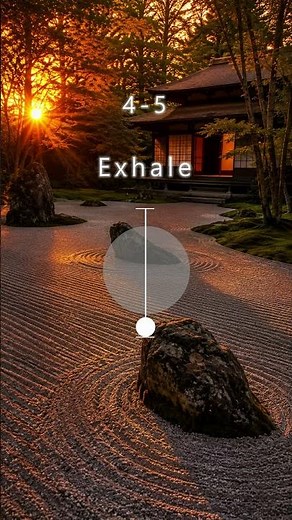 Slow Breathing 4-5 Breathing for Stress Relief | Smooth Pace Practice #breathingexercises