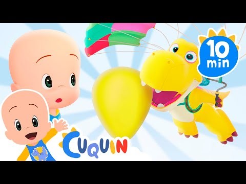 Cuquin’s Colorful T-rex | Learning | Cleo & Cuquin