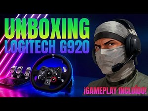 🎮 ¡Unboxing y Gameplay del Logitech G920! 🚗💨