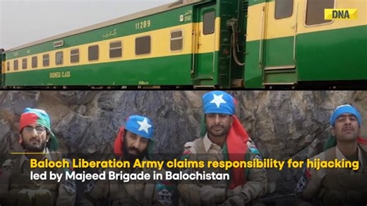 Pakistan Train Hijack: Video Shows Baloch Militants Blasted Tracks, Hijacked Jaffar Express Train #DNAVideos | #PakistanTrainHijack | #Pakistan | #TrainHijack | #PakistanNews For more videos, click here https://dnaindia.com/videos Share your views in the comments section below. You can also email us on dna@dnaindia.com | DNA India