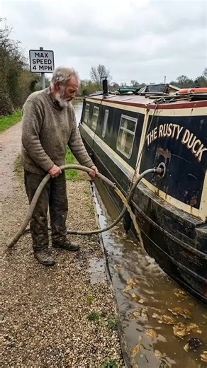 Pumping Water from the Toilet Tank to the Canal