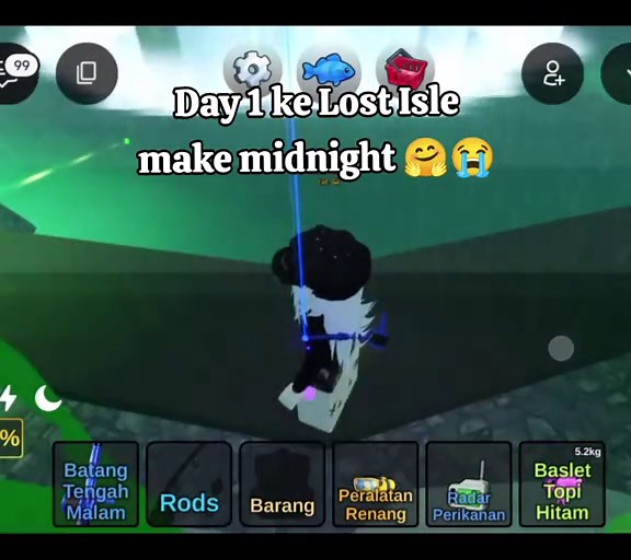 Lost Isle Fishing Adventures in Roblox