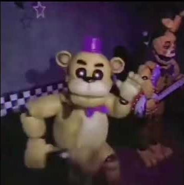 Fredbear dances to "Happy"