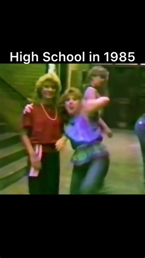 High School in 1985. #80 #80s #highschool #music #thennowforever #80sboys #80sgirl #besttime