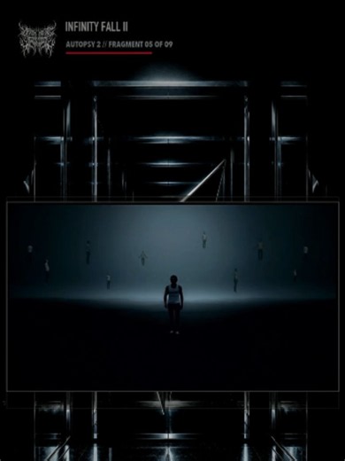 THE PRISON LEARNED YOUR VOICE. No bars. No guard. Only thoughts rehearsed until captivity sounds like identity. Infinity Fall II descends through the mental architecture of the second Autopsy. THE CAGE SPOKE IN YOUR VOICE. Fragment 05/09. The Complete Cycle waits in bio. #metaltok #metal #heavymetal #metalcoretiktok #metalcore
