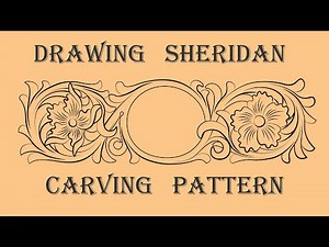 Drawing Sheridan Carving Pattern / Adobe Illustrator