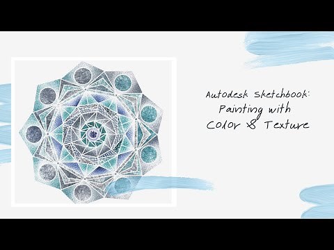 Autodesk Sketchbook: Painting with Fill and Texture || Rich In Colors