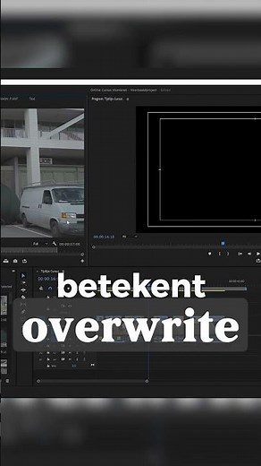 Insert (,) vs Overwrite (.): Het Verschil