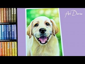 Hyper realistic Oil Pastel drawing tutorial - STEP by STEP