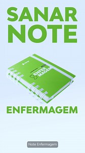 O Sanar Note Enfermagem – 4ª edição existe para tornar sua prática mais fácil, ágil e segura! Em uma versão completamente colorida, ele traz imagens, resumos, fluxos e condutas organizados de forma prática e esquematizada para consulta rápida. Compacto e cheio de conteúdos essenciais, cabe no bolso do jaleco ou do pijama cirúrgico, sendo o suporte ideal para estudantes e profissionais que querem mais segurança no atendimento ao paciente. 🚑💙 Garanta o seu no link da bio ou acesse sanarsaude.com