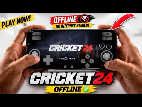 How to Play Cricket 24 on Android | (Offline Method) 2026