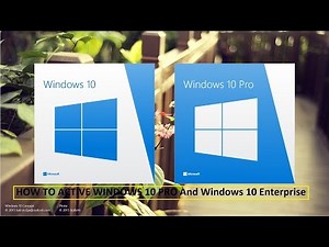 How To Activate Windows 10 Enterprise Permanent