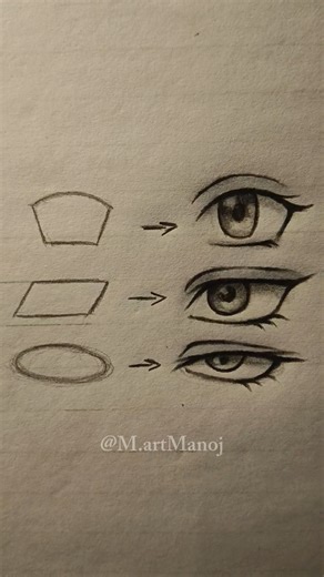 Anime eyes Drawing ✨ #art #eyes #anime #shorts #youtubeshorts