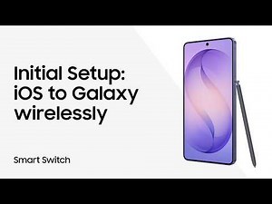 Use Samsung Smart Switch wireless transfer to move your iOS data during Galaxy setup | Samsung US