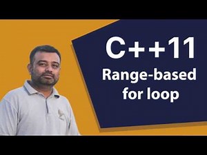 C++11 - Range based for loop