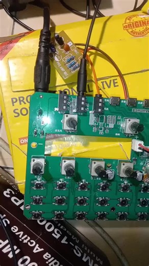 Modifikasi Sound Card V8 dengan Free Amp