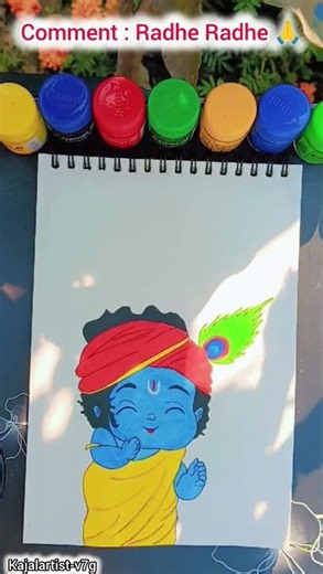 Jagt Mai Sabse Sunder Kon Hai ...🤔🤔#krishna #radha #viral #trending #song #sketch #shorts #shorts