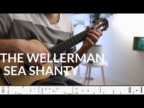 The Wellerman - Sea Shanty | Ukulele Fingerstyle Tab - Grade 3 | Low G and Baritone