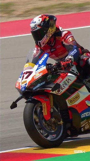 Alberto Surra's career-best race result at Aragon 👏 | 2026 #AragonWorldSBK 🇪🇸