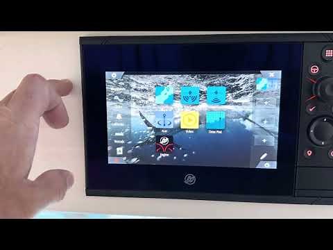 Resetting fuel level on a Simrad Mercury Vessel View Gauge