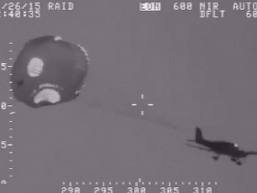Pilot Pulls Parachute in Dramatic Plane Escape