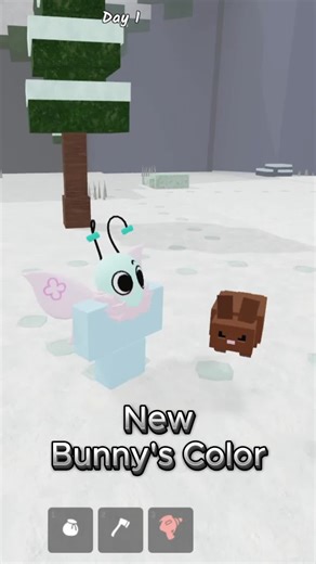 New Bunny's Color 🐰 99 nights in the forest #roblox #robloxfyp