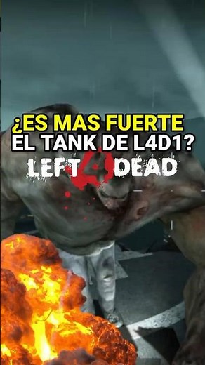 Is the L4D1 TANK STRONGER than the L4D2 one? #foryou #videogames #viral #l4d #l4d2 #horror