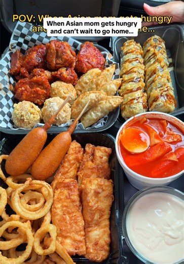 When Asian mom gets hungry and can’t wait to go home… #food #eating #mukbang #sushi #asmr