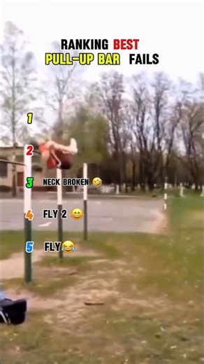 Top 5 Pull-up Fails 😂 #funny #moments