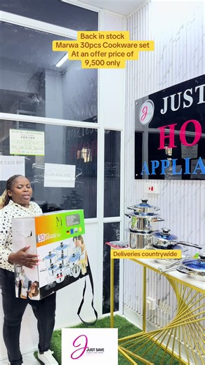 Marwa 30pcs Cookware Set Back in Stock - KSh 9,500!