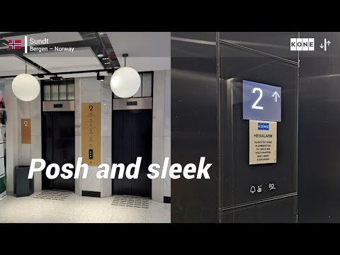 KONE Traction Elevators | Sundt, Bergen, NO