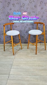 Add a touch of sophistication to your space with our wooden bar chair. ✨ 𝐊𝐞𝐲 𝐅𝐞𝐚𝐭𝐮𝐫𝐞𝐬: ✅ Premium Cushioning ✅ Curved Backrest ✅ Solid Wood Frame ✅ Compact & Versatile 𝐓𝐡𝐢𝐬 𝐜𝐡𝐚𝐢𝐫 𝐝𝐨𝐞𝐬𝐧’𝐭 𝐣𝐮𝐬𝐭 𝐬𝐮𝐩𝐩𝐨𝐫𝐭 𝐩𝐨𝐬𝐭𝐮𝐫𝐞 - 𝐢𝐭 𝐬𝐮𝐩𝐩𝐨𝐫𝐭𝐬 𝐯𝐢𝐛𝐞𝐬. | Furniture Hub