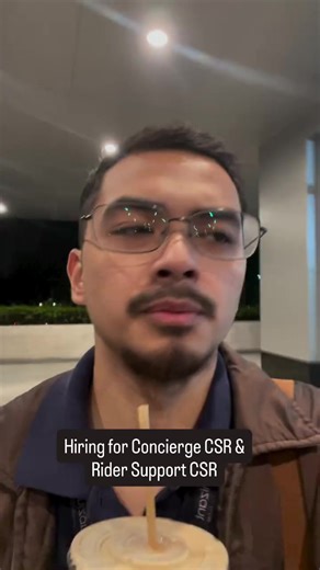 🚨 HIRING for Concierge CSR 🚨 ✔️Completed at least 2 years in college with no back subjects ✔️Candidates with at least 18 months of customer service, chat, or contact center role BPO experience ✔️Must have good communication skills ✔️Must be willing to work onsite in BGC, Taguig City ✔️Willing to work on shifting schedule 🚨 HIRING for Rider Support CSR 🚨 ✔️ Completed at least 2 years in college with no back subjects ✔️ Candidates with at least 18 months BPO experience ✔️ Must have good commun