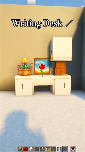 Minecraft WRITING DESK! 🖊️#minecraft #shorts
