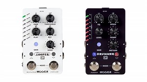 Mooer wants to “supercharge your one-man band” with its new Looper X2 and Drummer X2 pedals