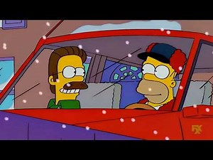 Skinner uses his army skills to control the students | The Simpsons Clip