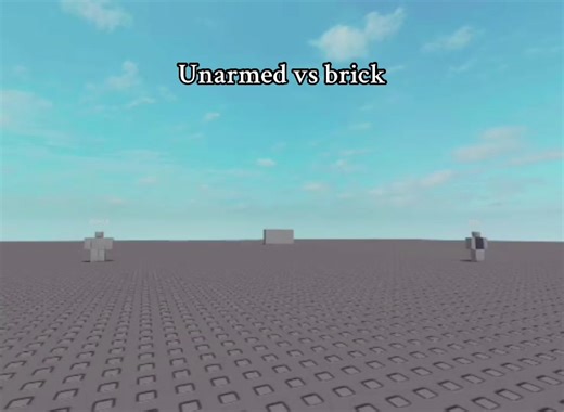 Unarmed vs brick #roblox #earclacks #fyp #foryoupage #rblxfyp