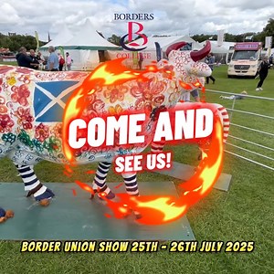 𝗖𝗼𝗺𝗲 𝗮𝗻𝗱 𝘀𝗲𝗲 𝘂𝘀 𝗮𝘁 𝘁𝗵𝗲 𝗕𝗼𝗿𝗱𝗲𝗿 𝗨𝗻𝗶𝗼𝗻 𝗦𝗵𝗼𝘄 🗓️ 25th - 26th July 2025 🗓️ 🔗 https://borderunion.co.uk/border-union-show/ | Borders College