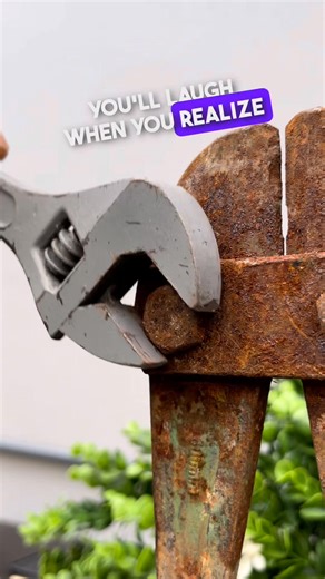 5.9K views | He fought rust… and won with just physics! Smart mechanics in action #CaliGarage #RustHack #PhysicsPower | Hacks By David | Facebook