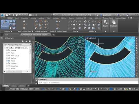 Finding & patching holes in a Civil 3D surface model