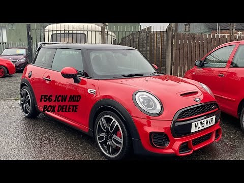 F56 JCW Mid Box Delete Before & After - JCW Exhaust