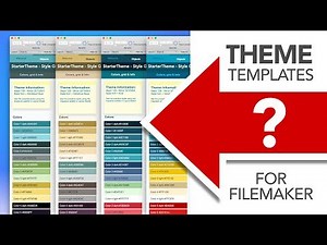 FileMaker Themes & Layout Templates
