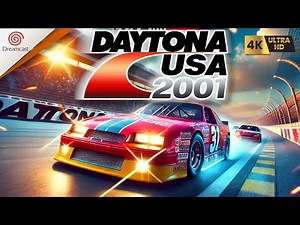 Daytona USA 2001 - Sega Dreamcast - Flycast Emulator Gameplay [4K 60FPS] R5600x + 4070 ti